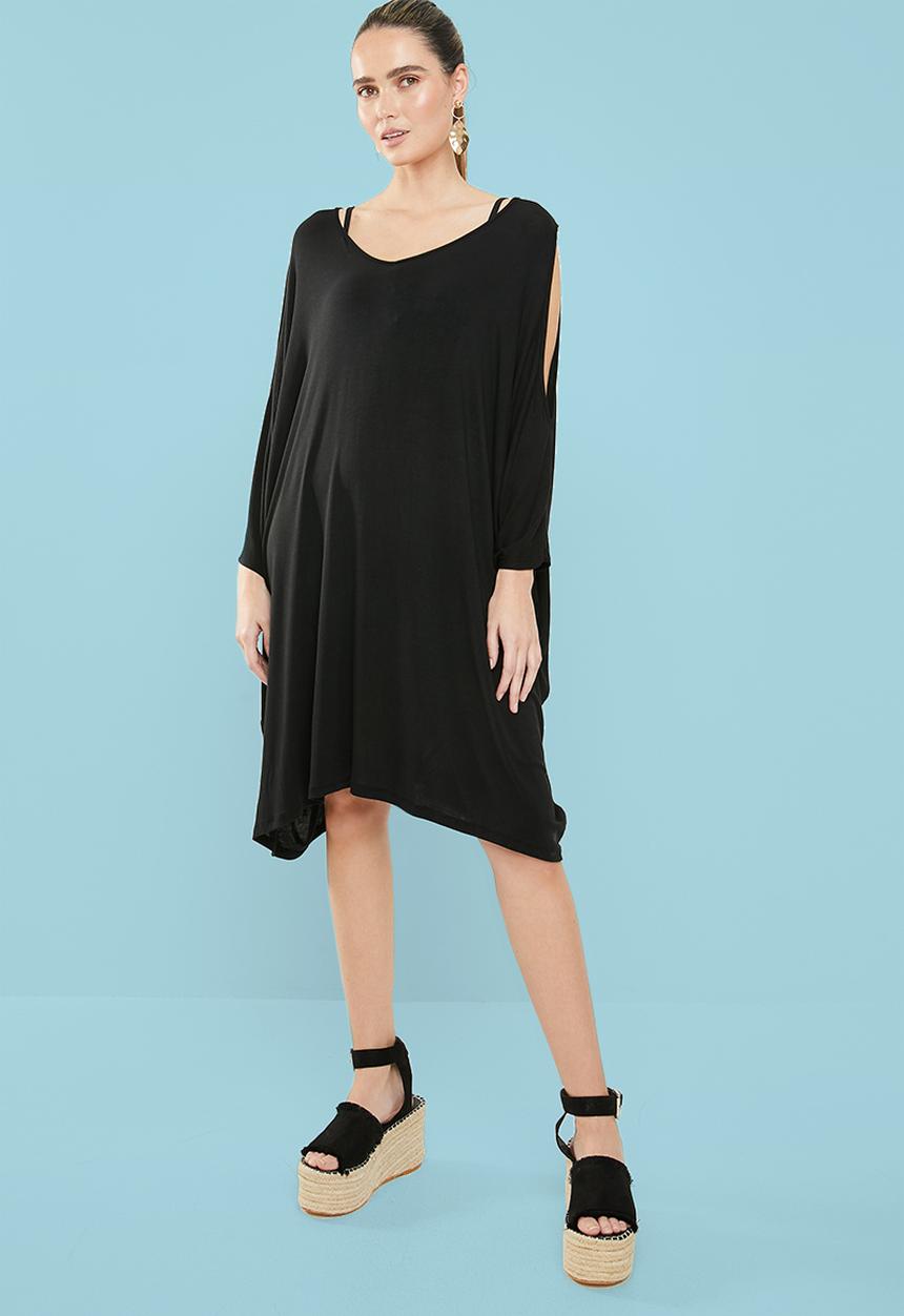 Superbalist - Cold shoulder cover up - black