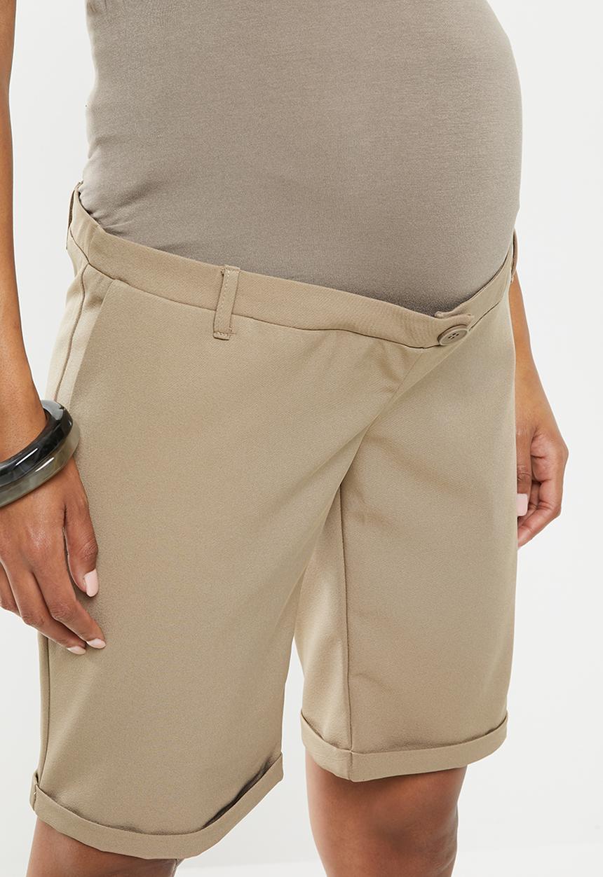 edit Maternity - Maternity Chino shorts - stone