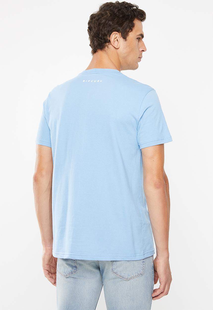 Rip Curl - Boxed rip short sleeve tee - blue