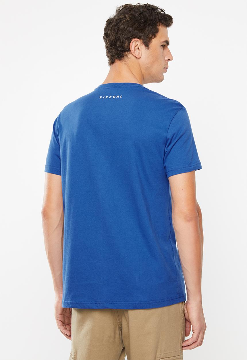 Rip Curl - Mission short sleeve tee - blue