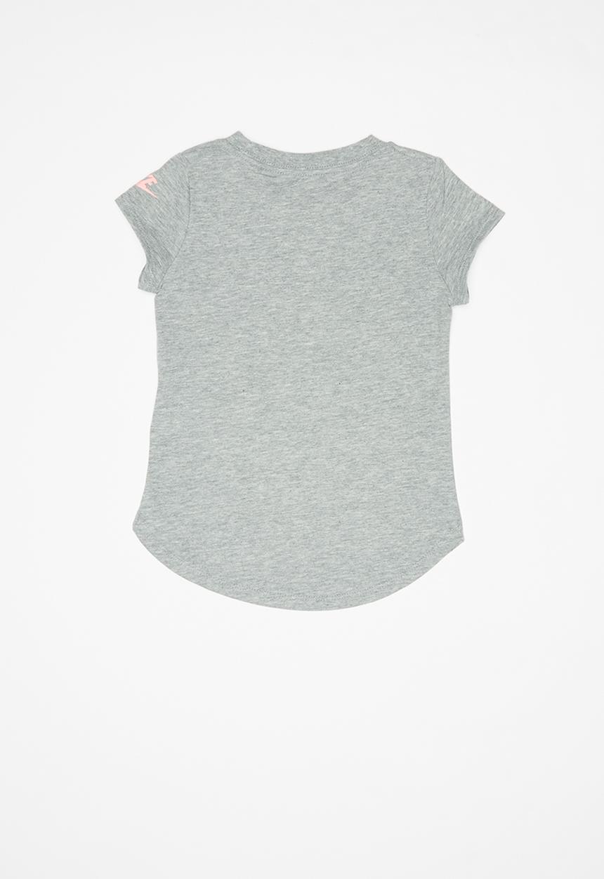 Nike - Nike girls futura spanish floral tee - grey