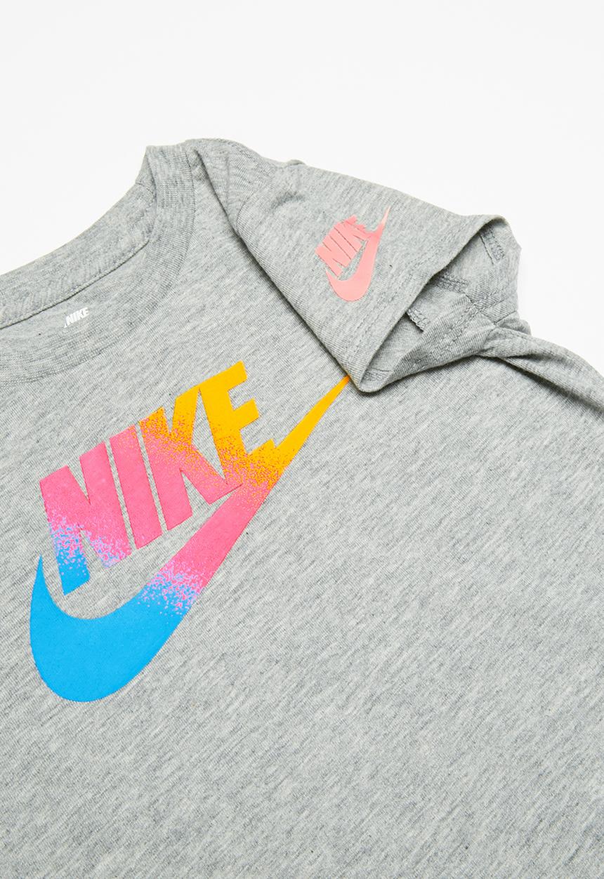 Nike - Nike girls futura spanish floral tee - grey