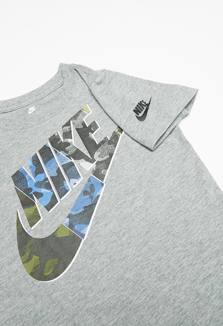 Nike - Camo 95 short sleeve tee - grey