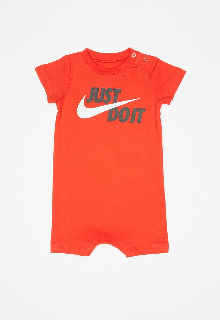 Nike - Baby knit romper - red