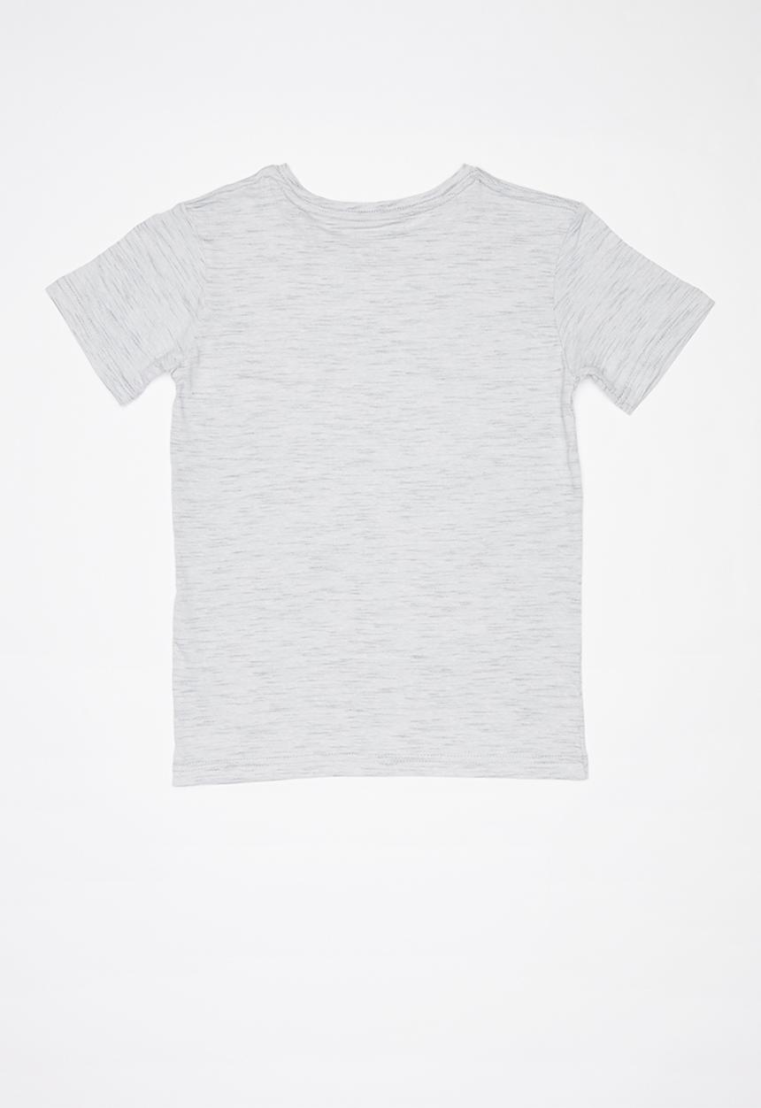 Quiksilver - Radio song short sleeve T-shirt - grey