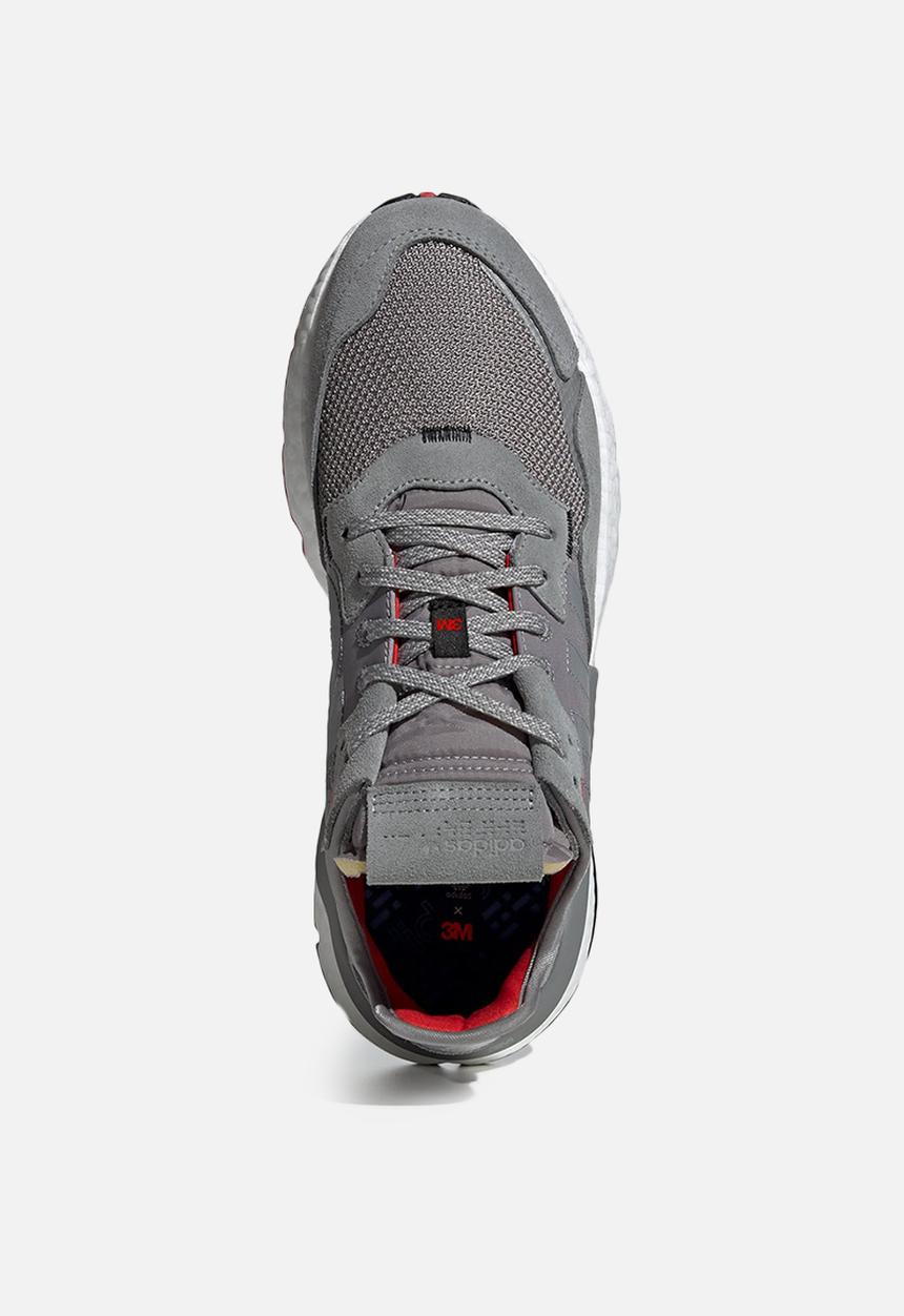 adidas Originals - Nite Jogger - grey / ftwr white 3M