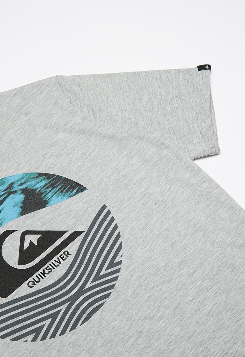 Quiksilver - Stomped on short sleeve T-shirt - grey
