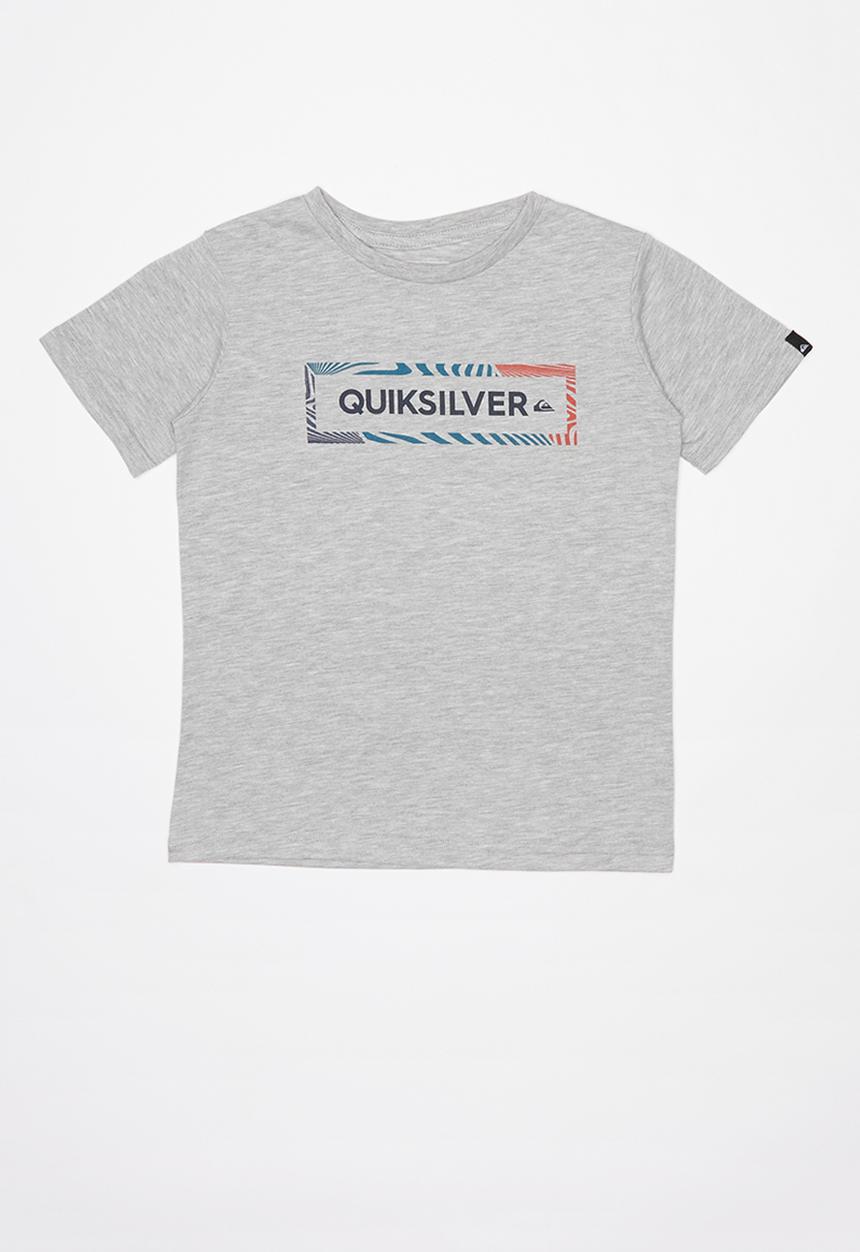 Quiksilver - Wise and vice short sleeve tee - grey