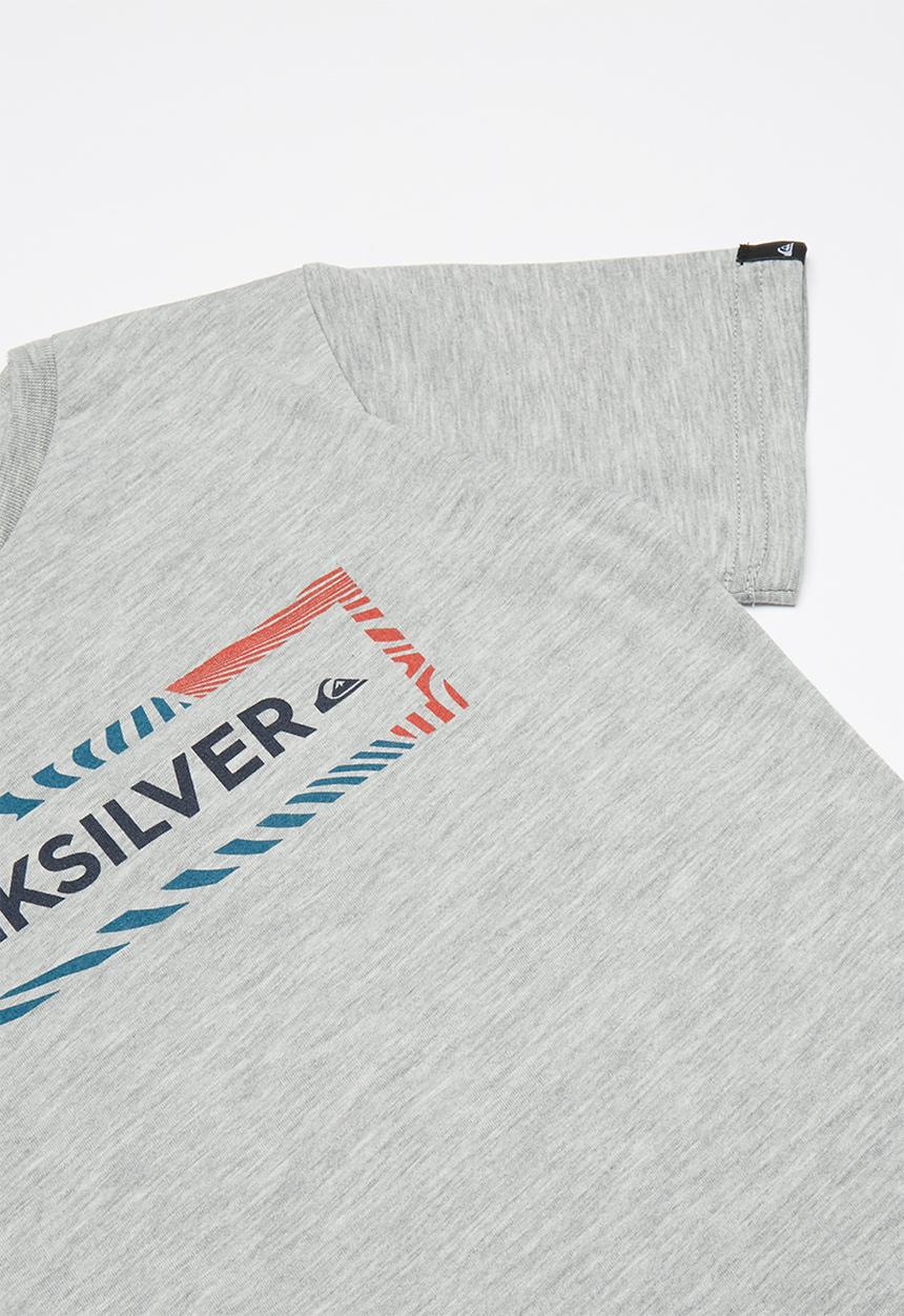Quiksilver - Wise and vice short sleeve tee - grey
