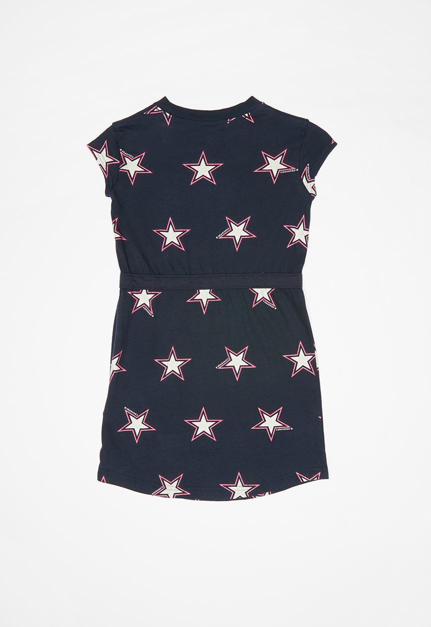 Converse - Converse girls wordmark dress - navy