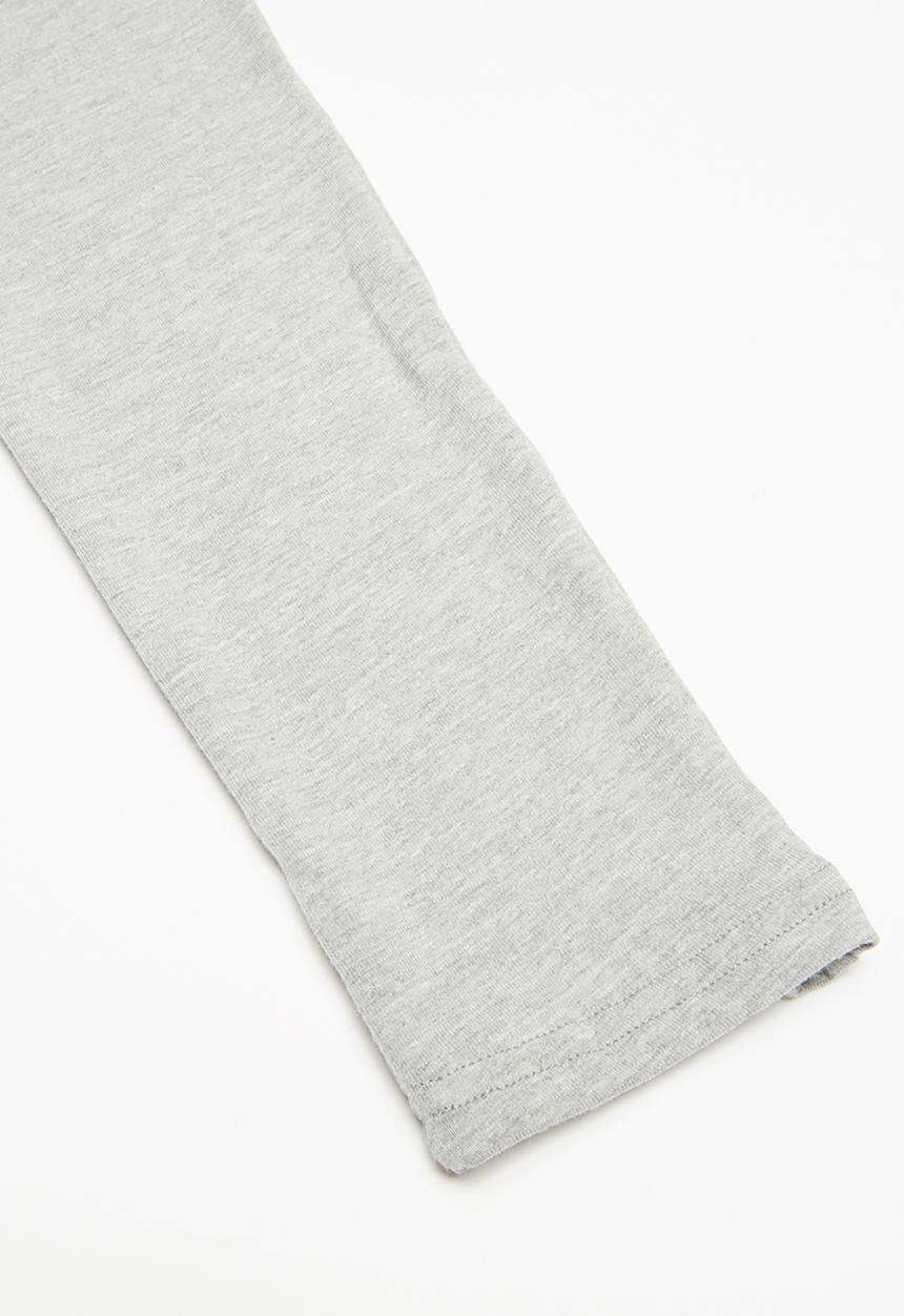 Pop Candy - 2 Pack leggings - grey & pink