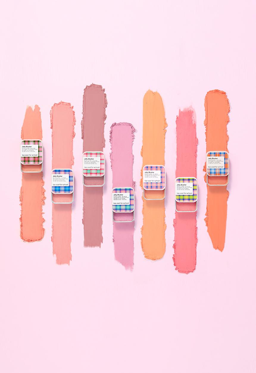 Too Cool For School - Check jelly blusher #6 Rose Mousse