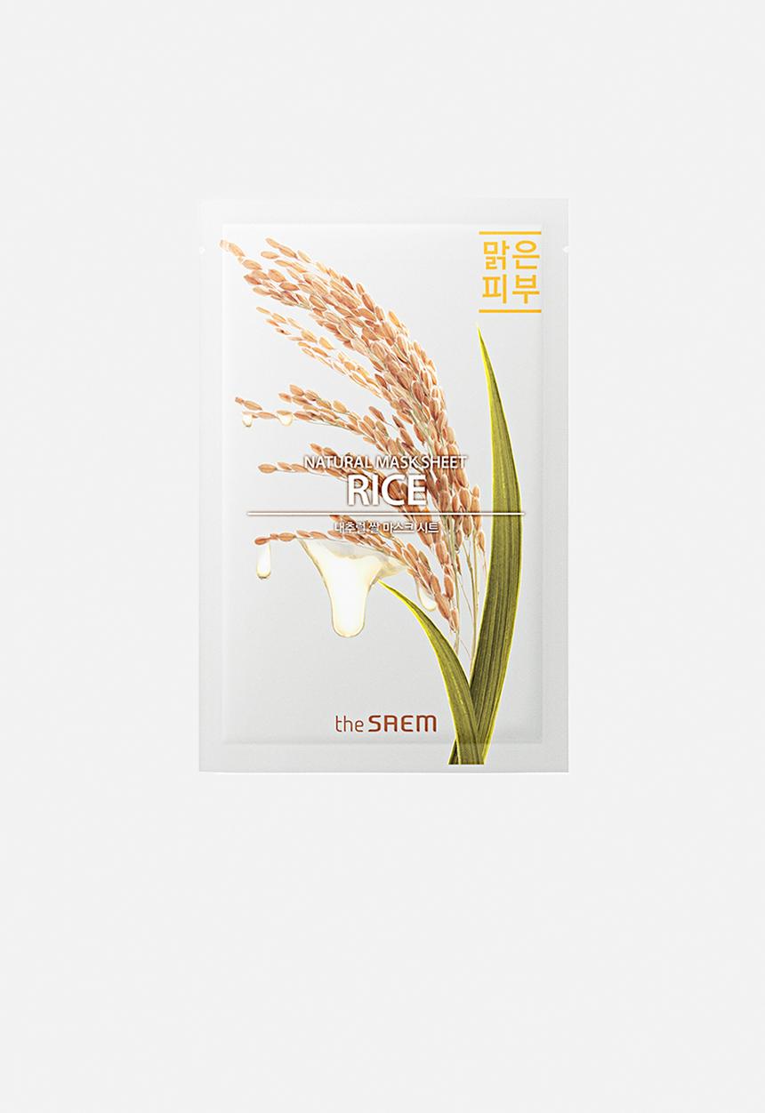 the SAEM - Natural rice mask sheet