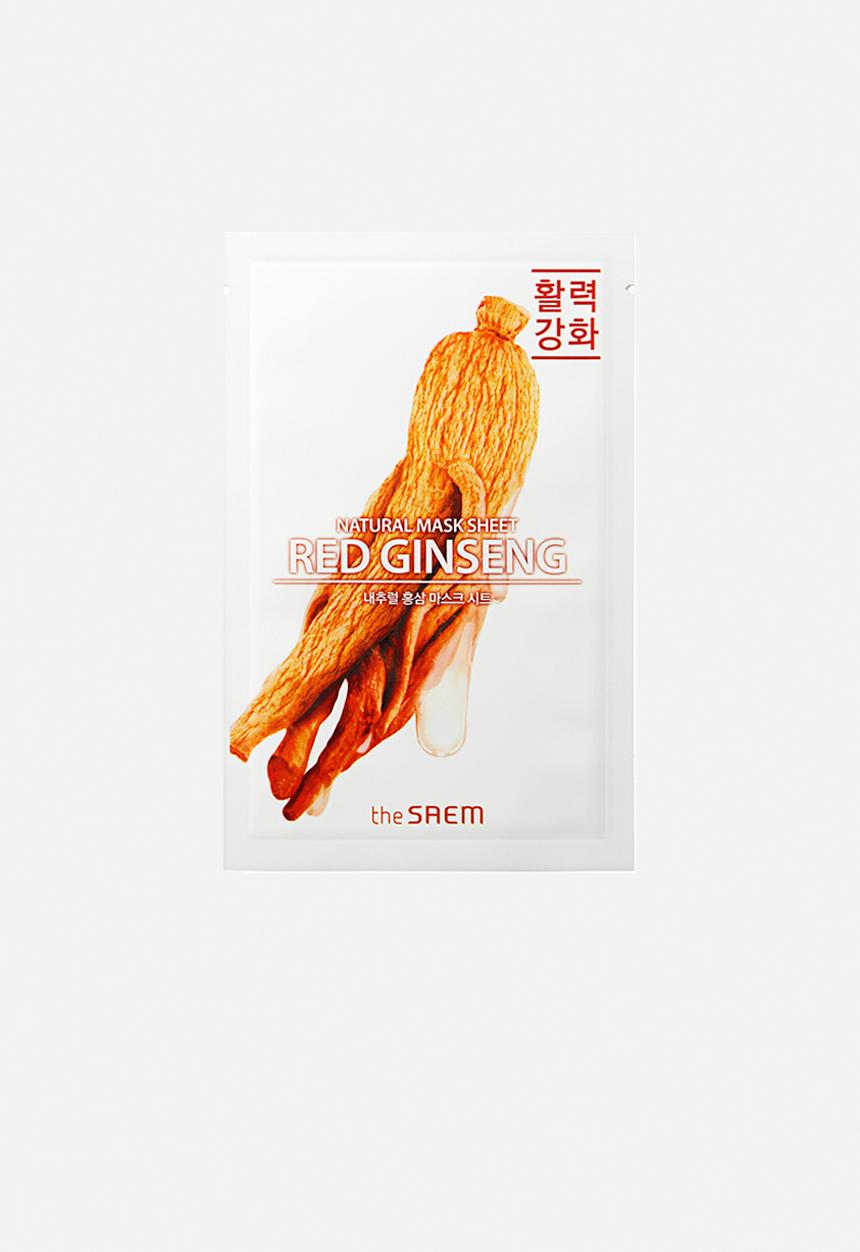 the SAEM - Natural red ginseng mask sheet