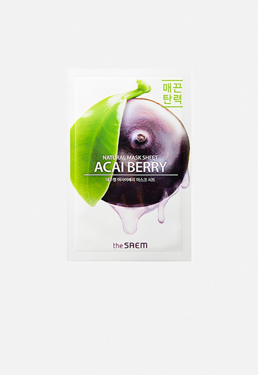 the SAEM - Natural acai berry mask sheet