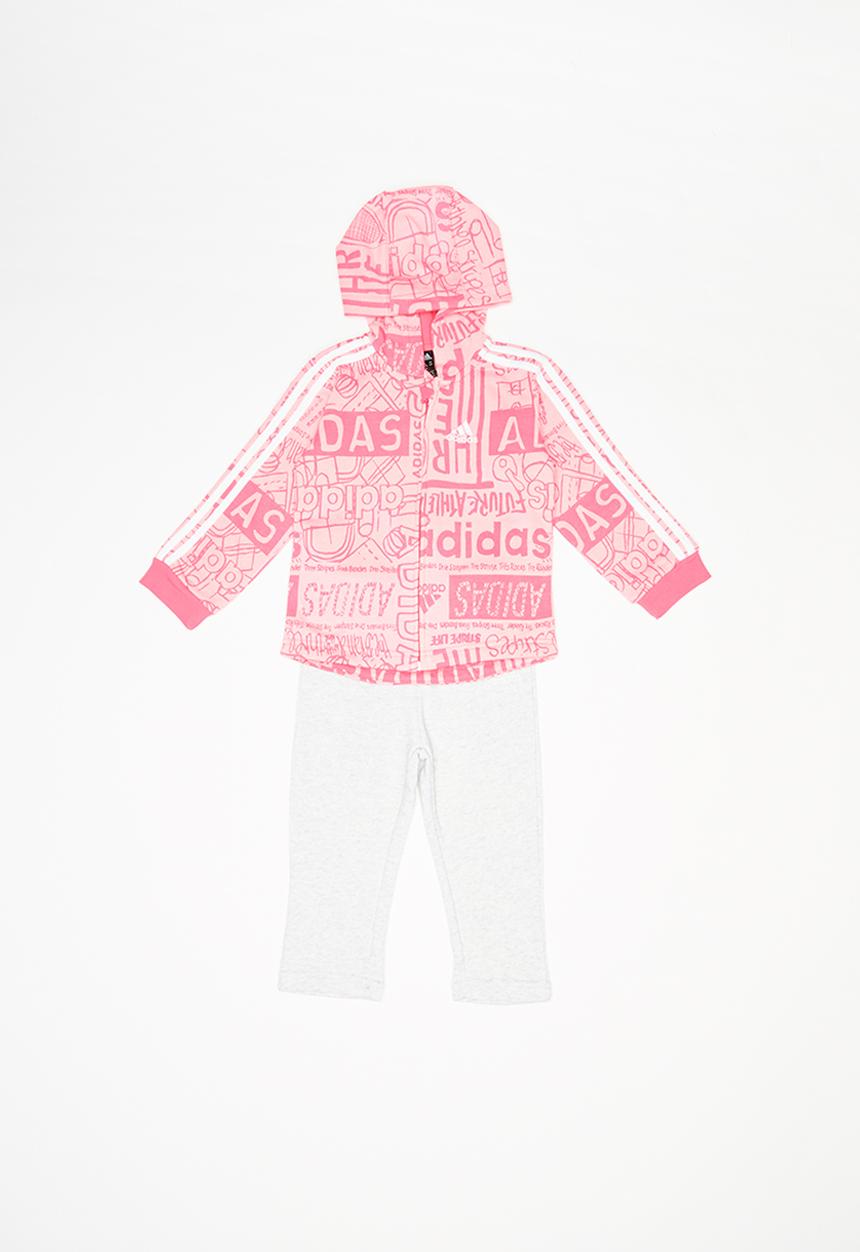adidas Originals - I graph fz hd- pink & white