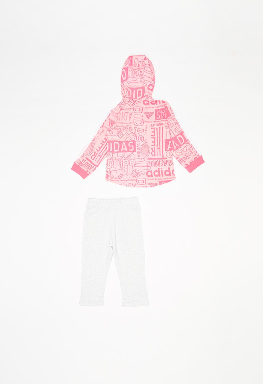 adidas Originals - I graph fz hd- pink & white