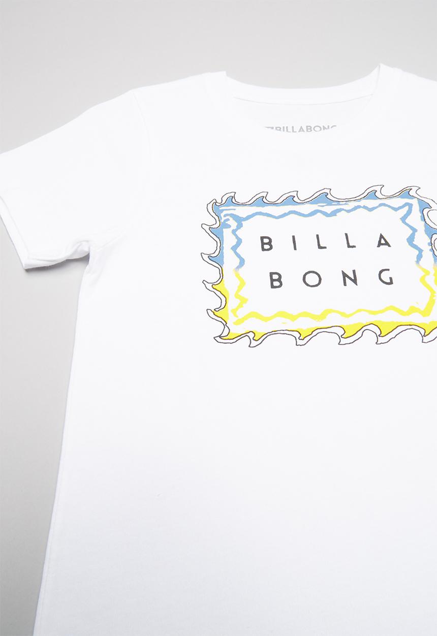 Billabong  - Diecut fill tee - white
