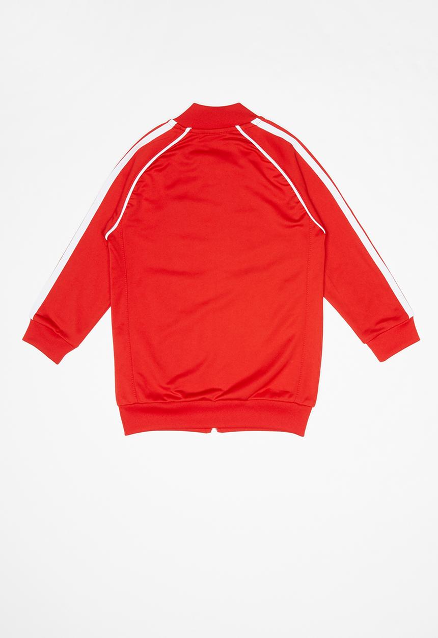 adidas Originals - Superstar top - red & white