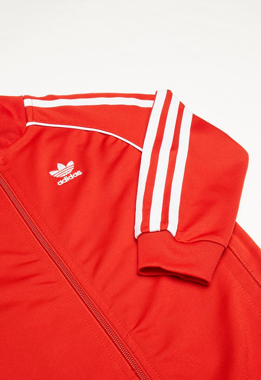 adidas Originals - Superstar top - red & white