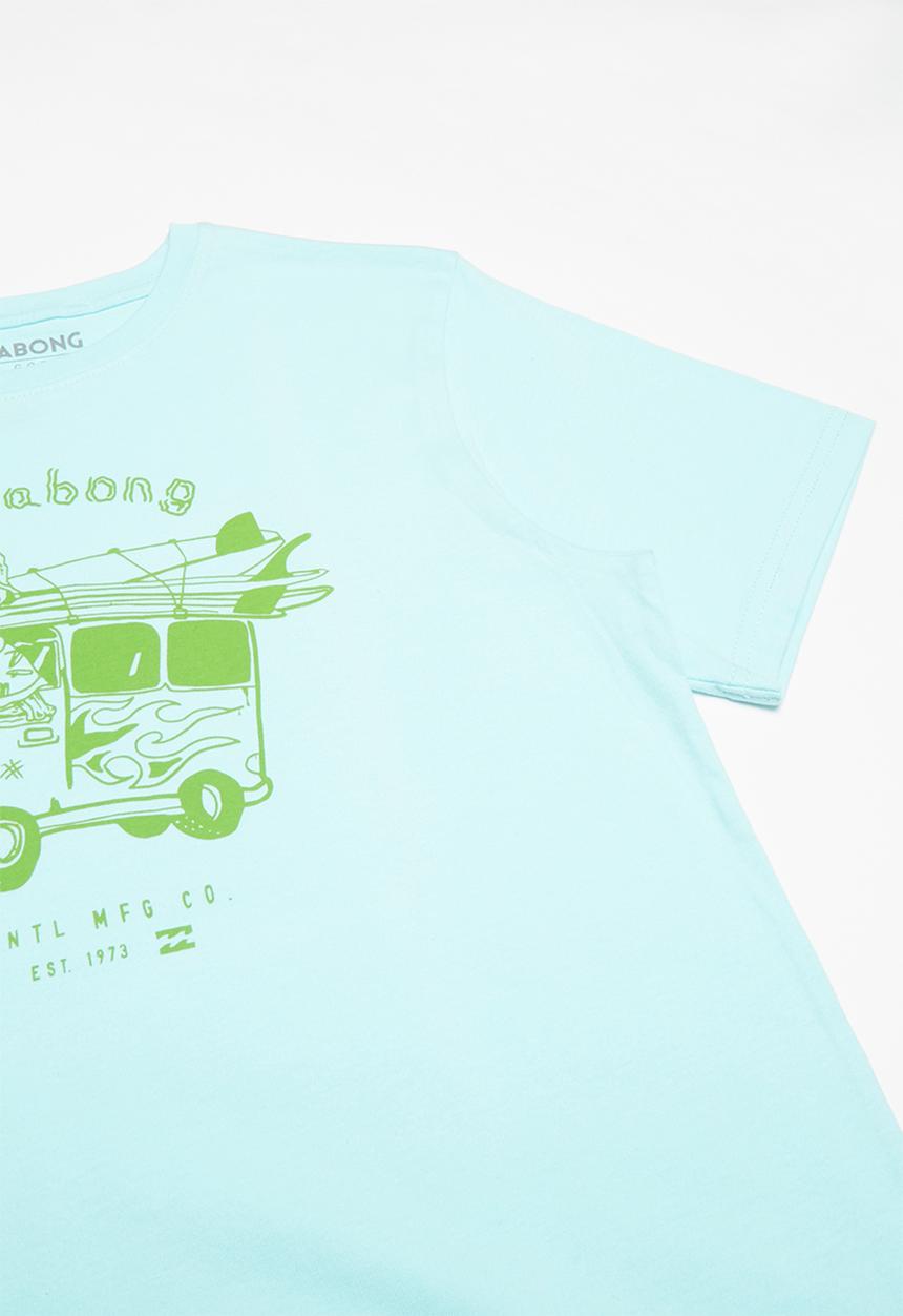 Billabong  - Youth short sleeve tee - blue