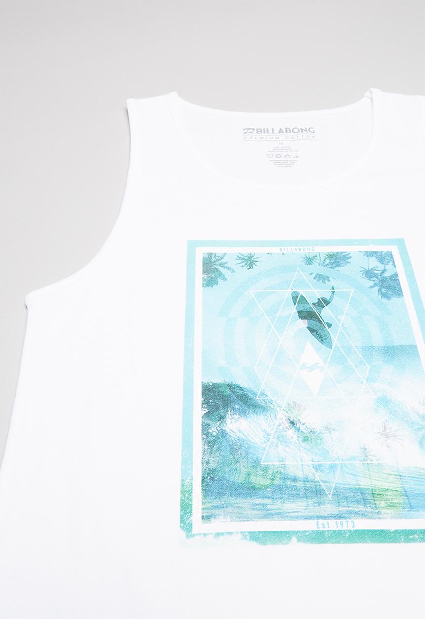 Billabong  - Above singlet - white