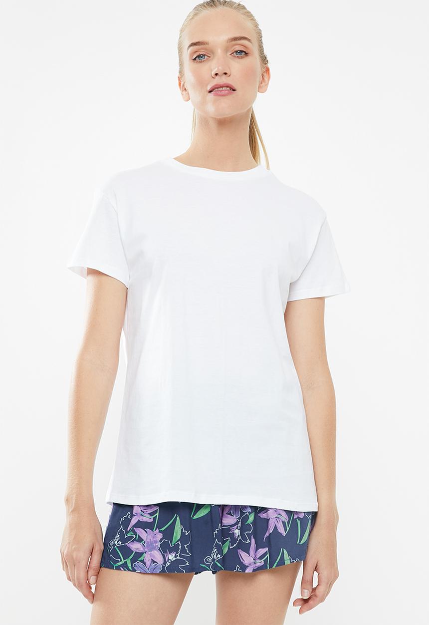 Superbalist - Sleep tee & shorts set - multi