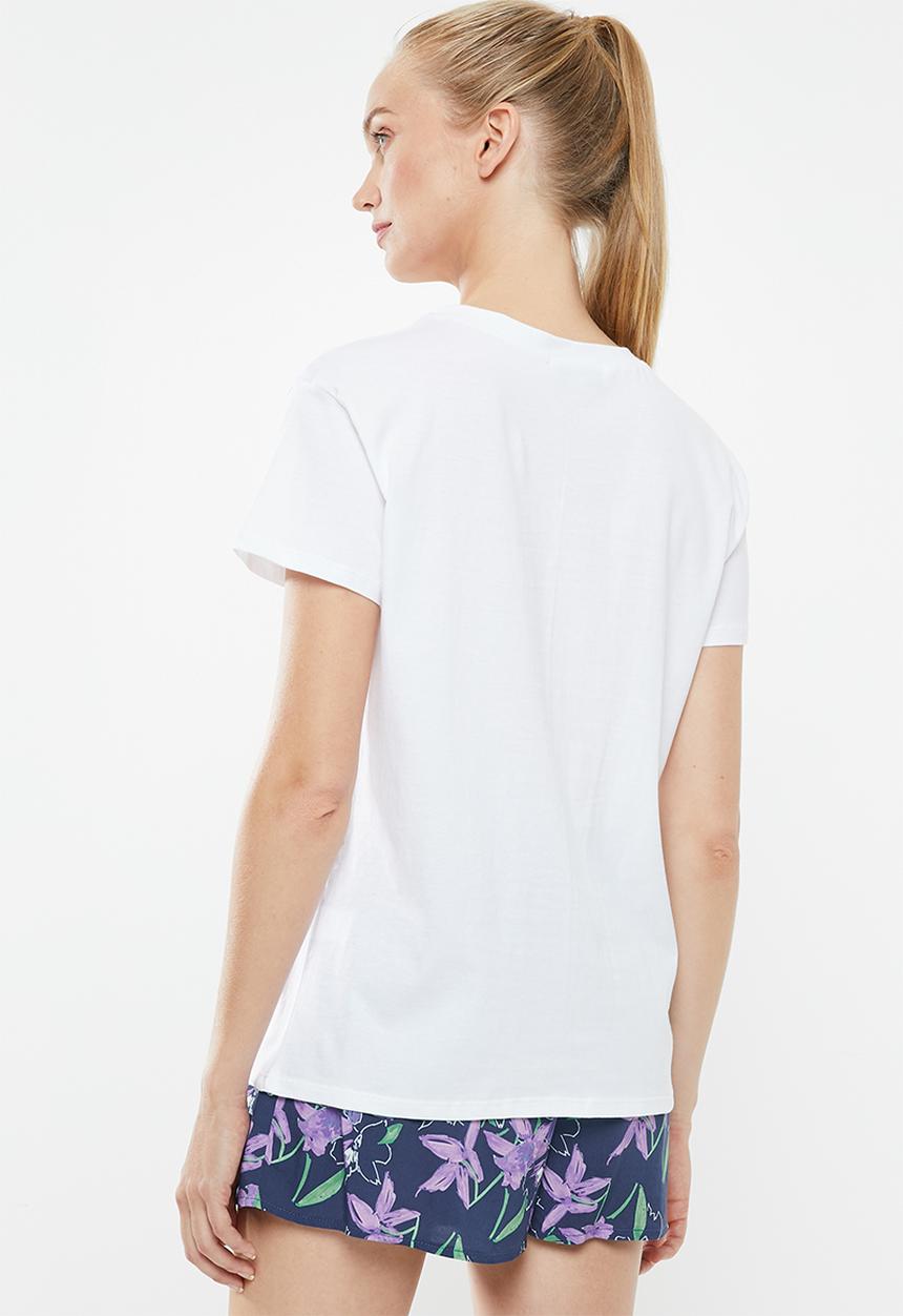 Superbalist - Sleep tee & shorts set - multi