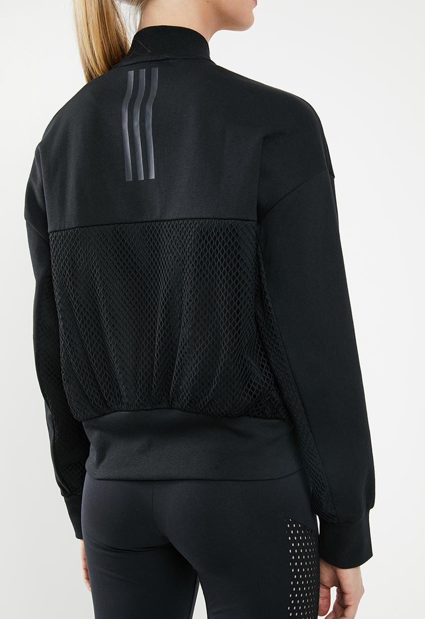 adidas - ID mesh bomb jacket - black