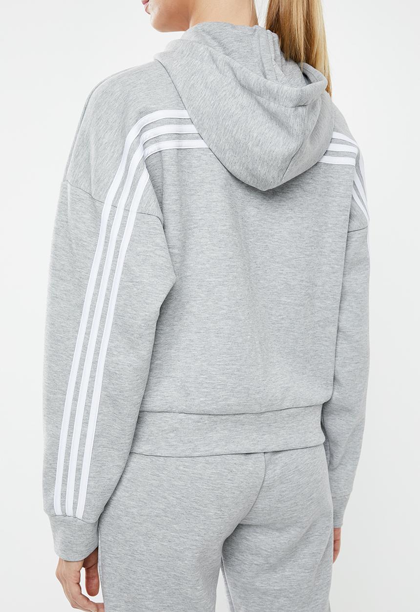 adidas - Must haves 3-stripes hoodie - grey