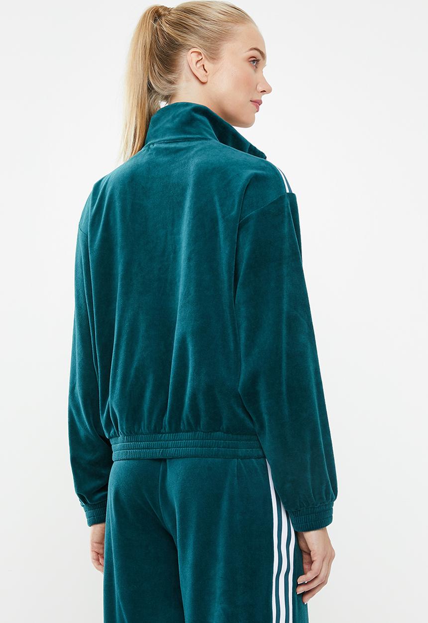 adidas Originals - Lifestyle velvet tracktop - blue