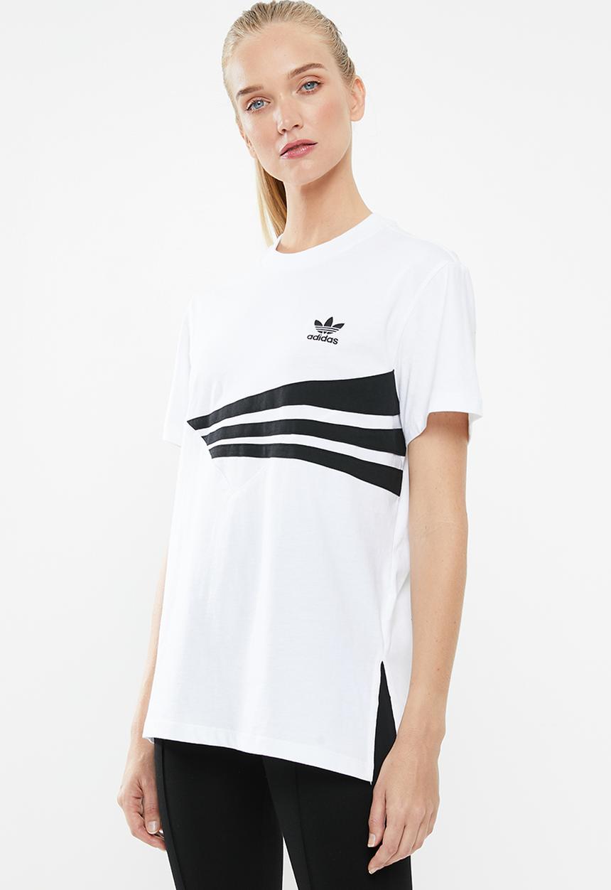 adidas Originals - Originals short sleeve tee - white & black