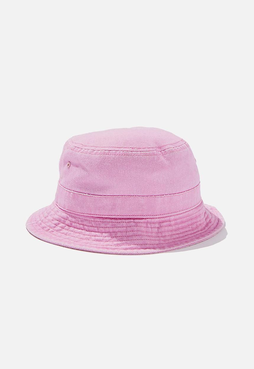 Cotton On - Kids bucket hat - pink