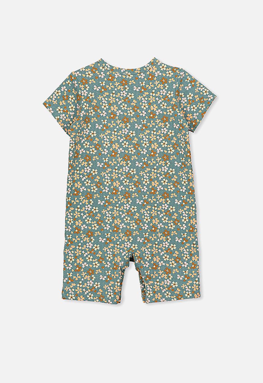 Cotton On - The short sleeve romper - green