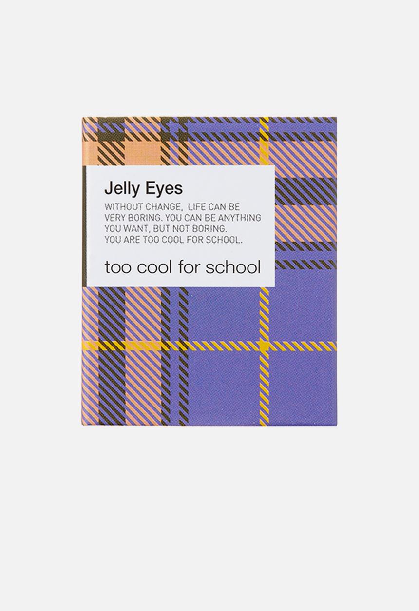 Too Cool For School - Check jelly eyes #S06 Deep Cocoa