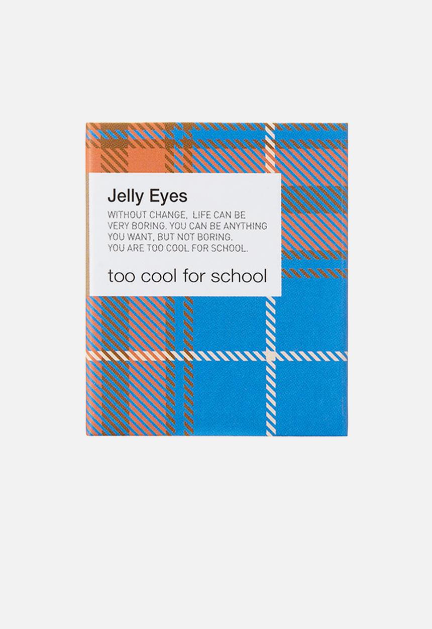 Too Cool For School - Check jelly eyes #S02 Silk Robe