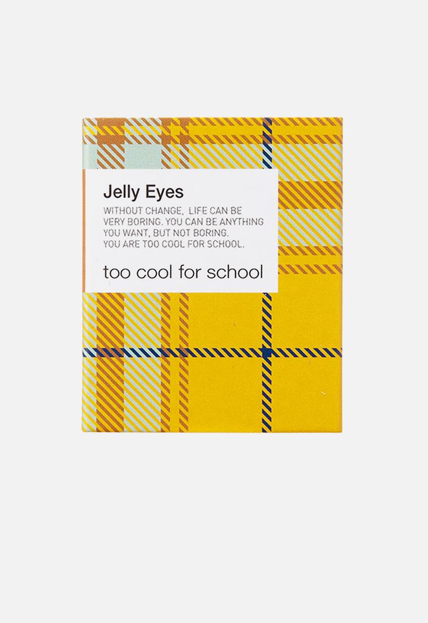 Too Cool For School - Check jelly eyes #M04 Royal Milk Tea