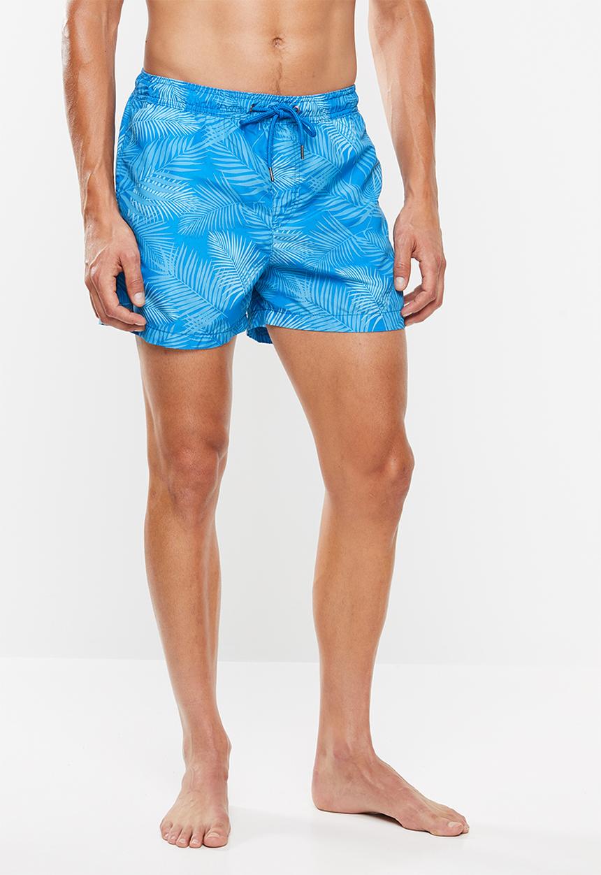 Jack & Jones - Sunset swim shorts - blue