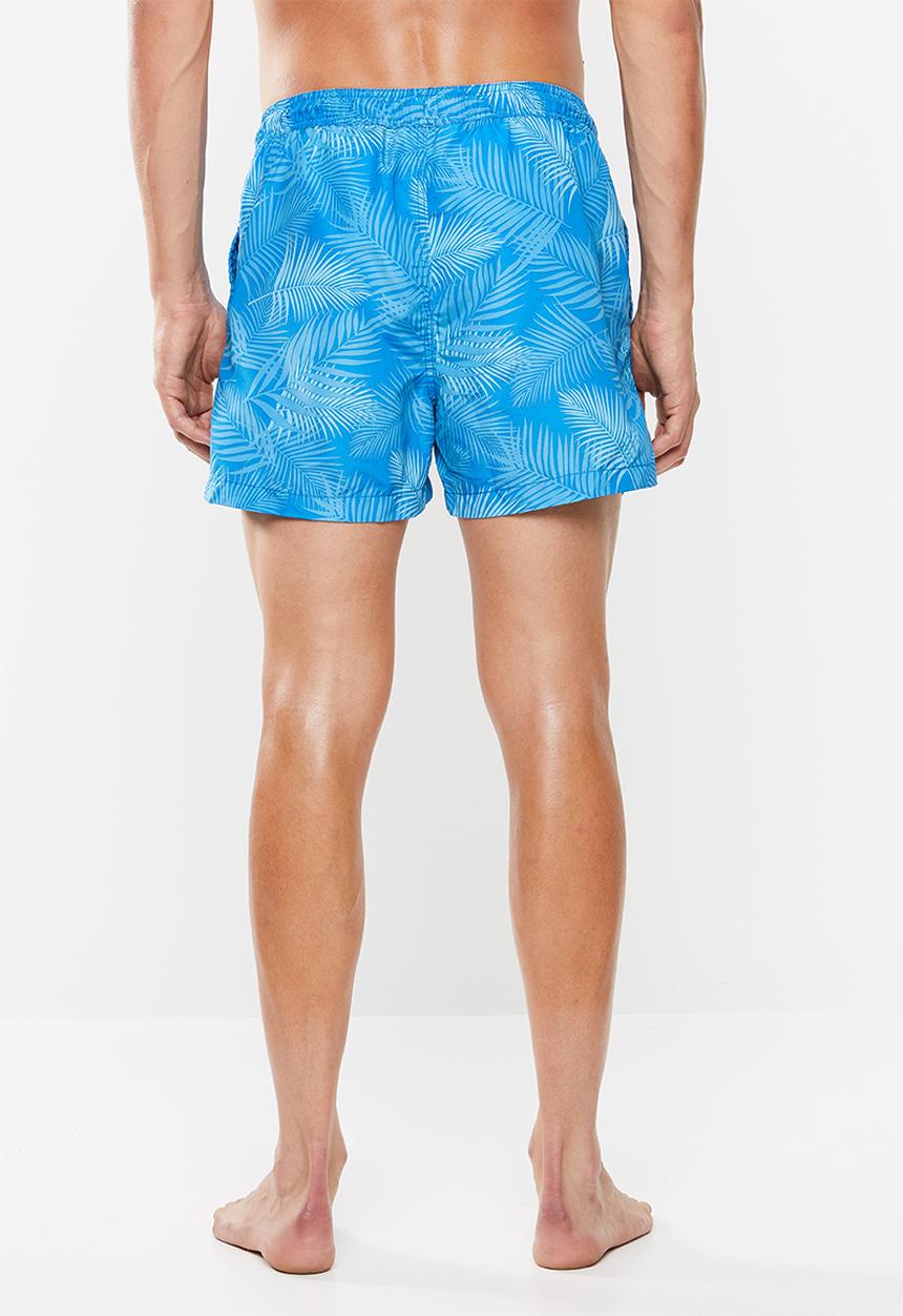 Jack & Jones - Sunset swim shorts - blue