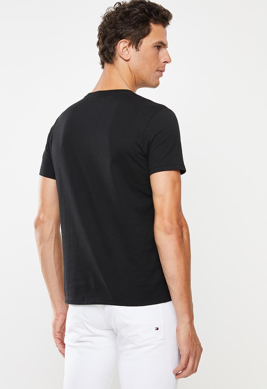 GUESS - Guess triangle tee - black