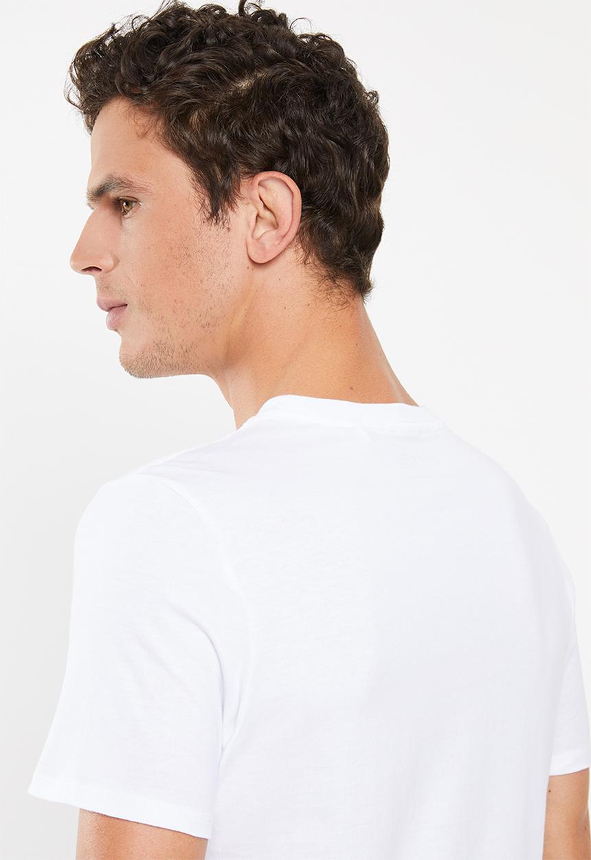 GUESS - Iconic triangle tee - white