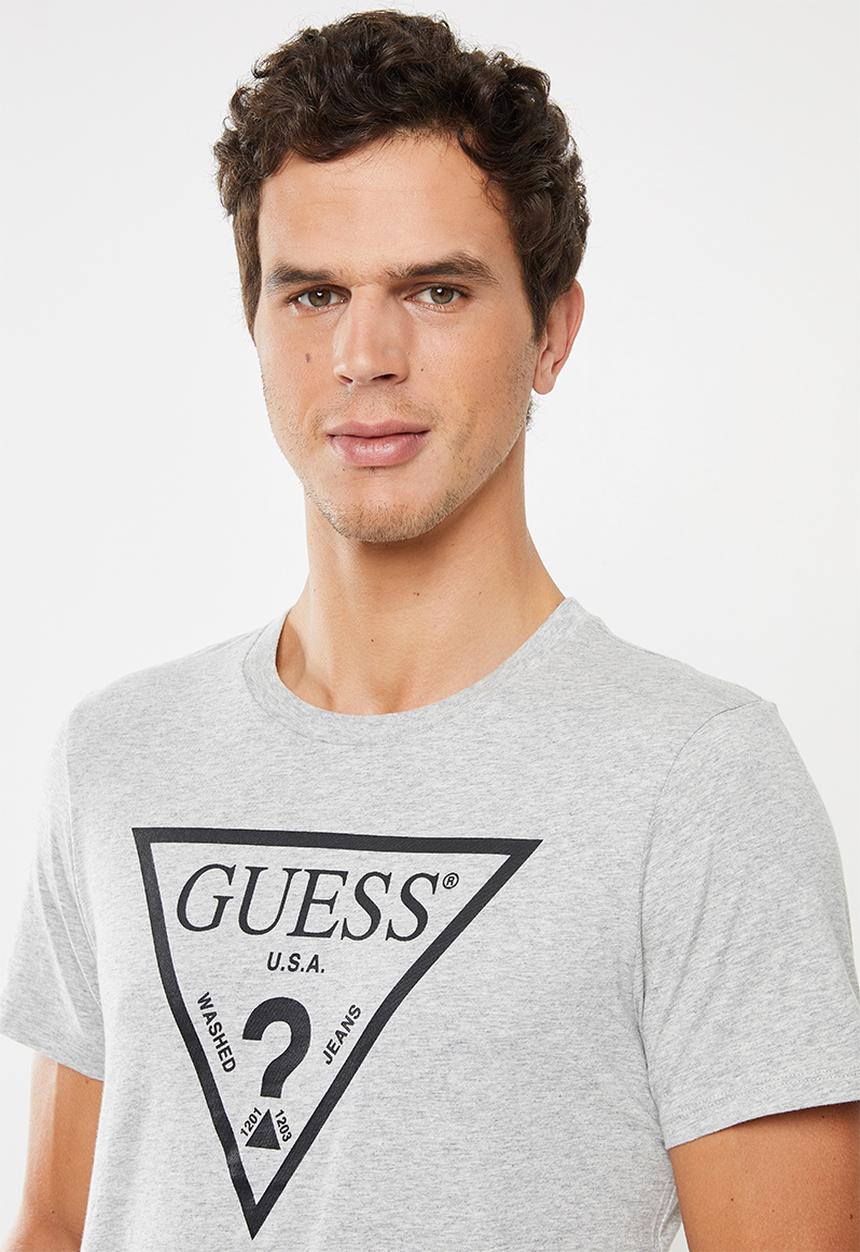 GUESS - Guess triangle tee - grey
