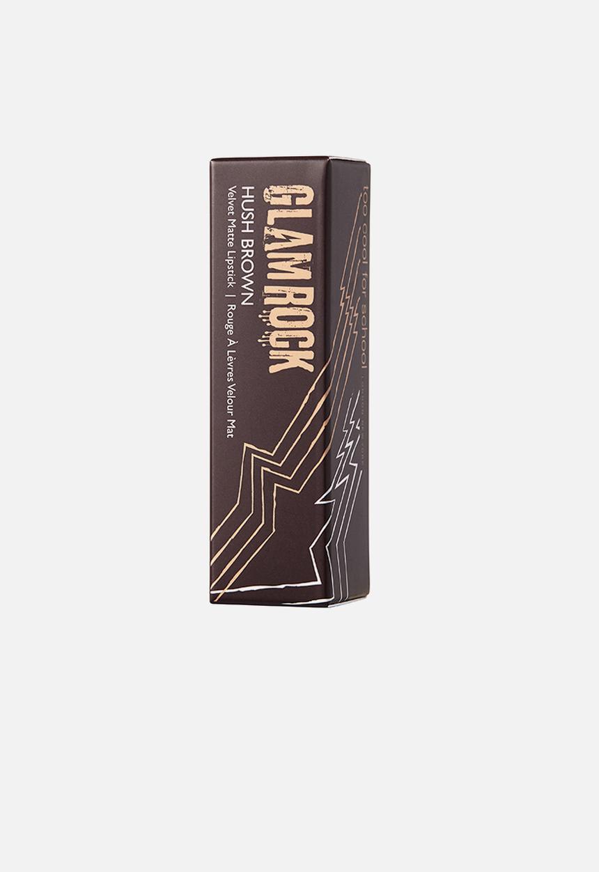 Too Cool For School - Glam rock lipstick - hush brown #4