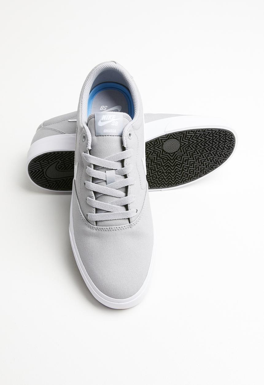 Nike - SB Charge canvas - wolf grey / white