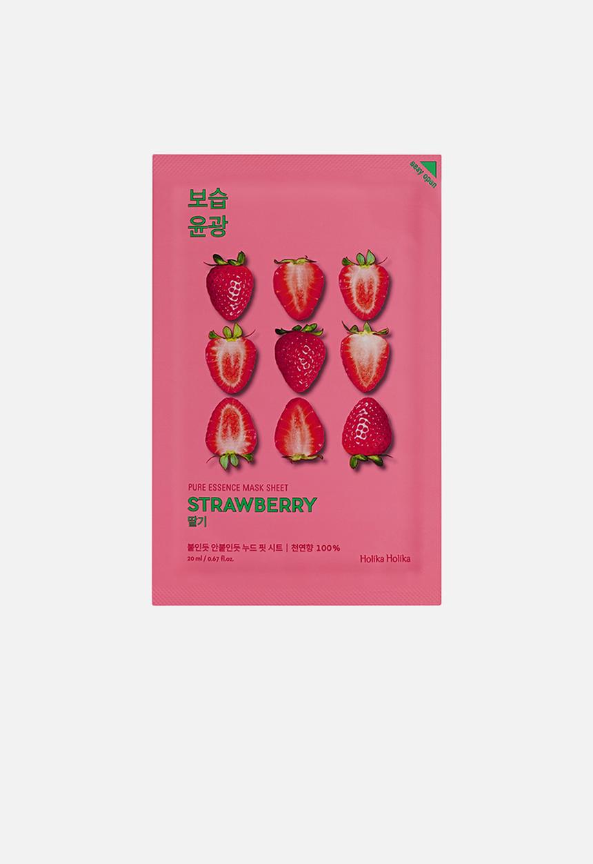 HOLIKA HOLIKA - Pure essence sheet mask - strawberry