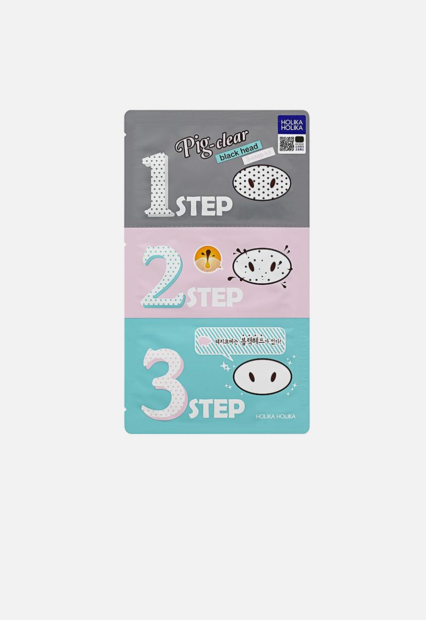 HOLIKA HOLIKA - Pig clear blackhead 3-step kit - original