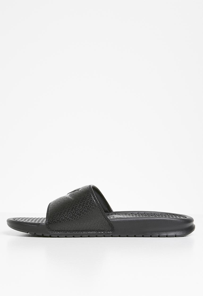 Nike - Nike Benassi "just do it." sandal - black