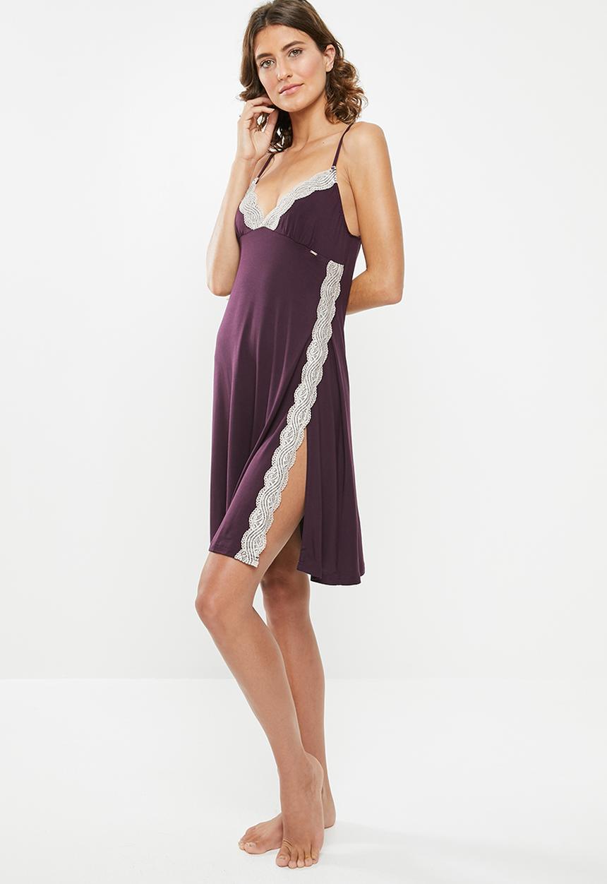 DORINA - Henrietta night dress - purple