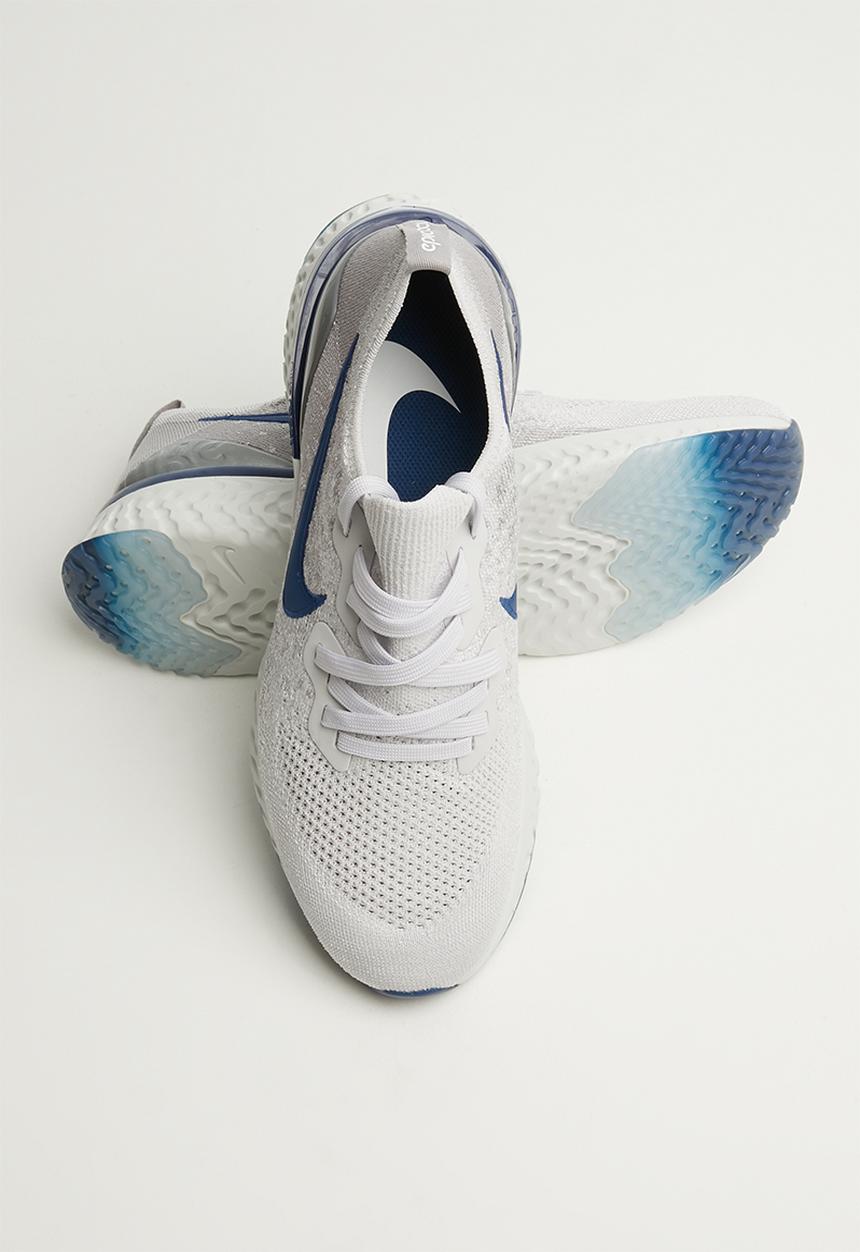Nike - Epic React Flyknit 2 - vast grey / coastal blue