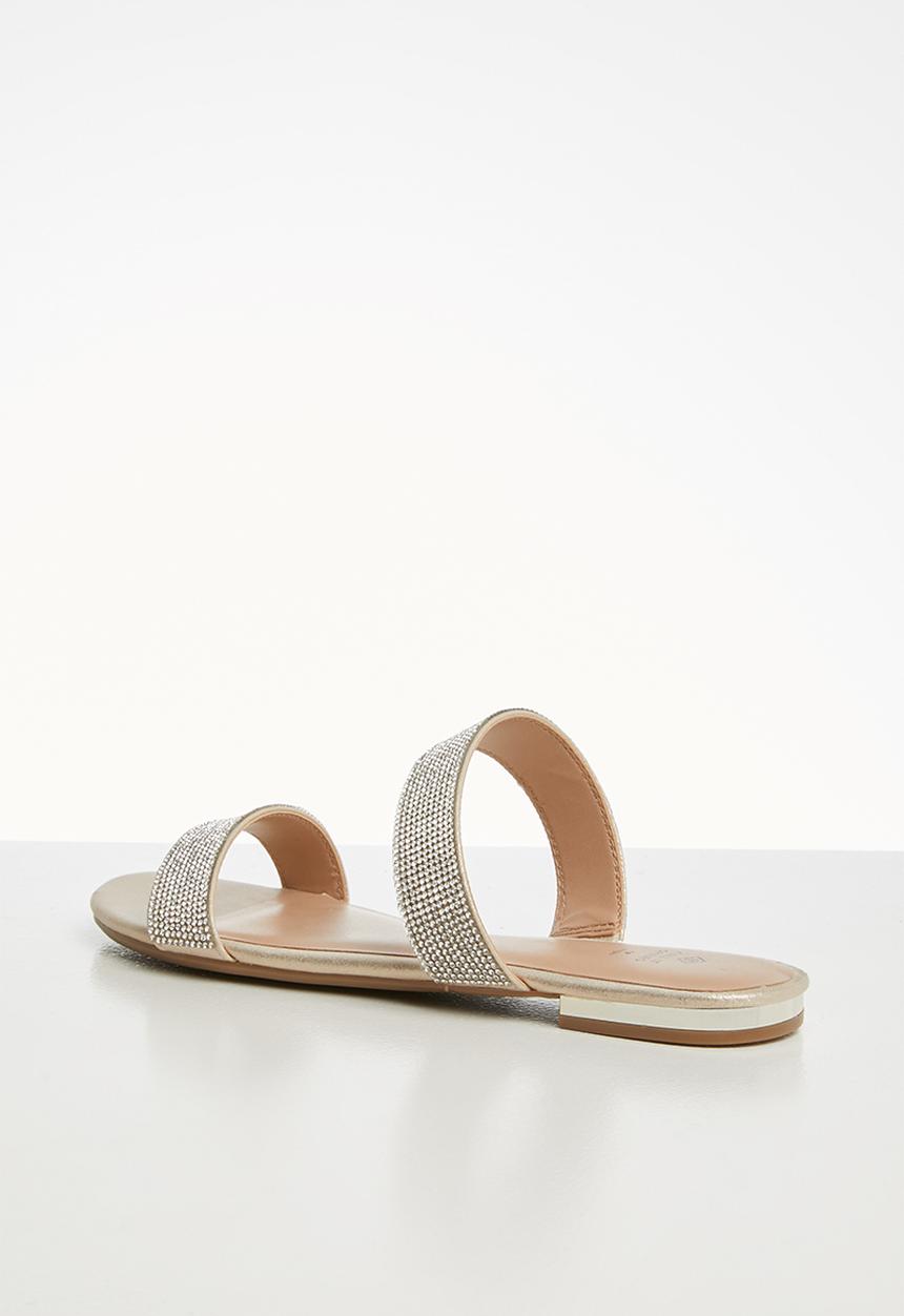 Call It Spring - Rosalia sandal - champagne